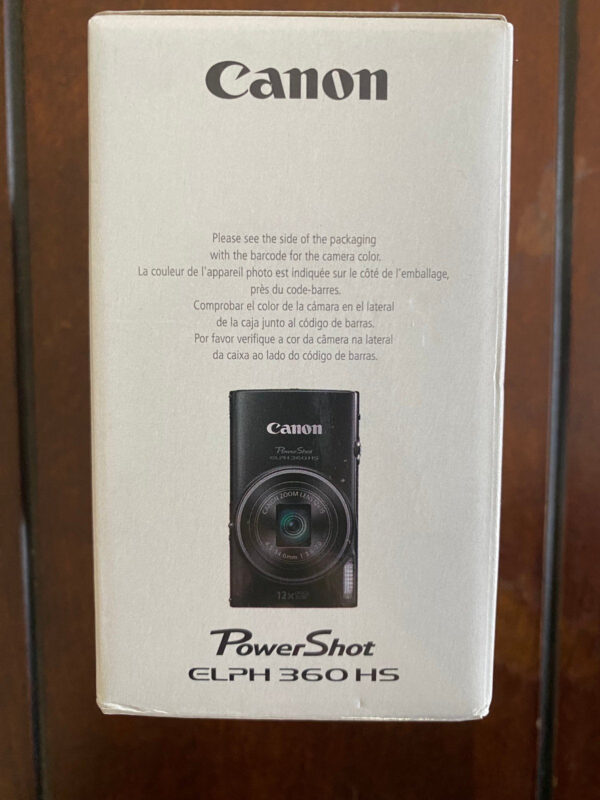 Canon PowerShot ELPH 360 HS 20.2 Megapixel Digital Camera Brand New SHIPS 1/13 - Image 7