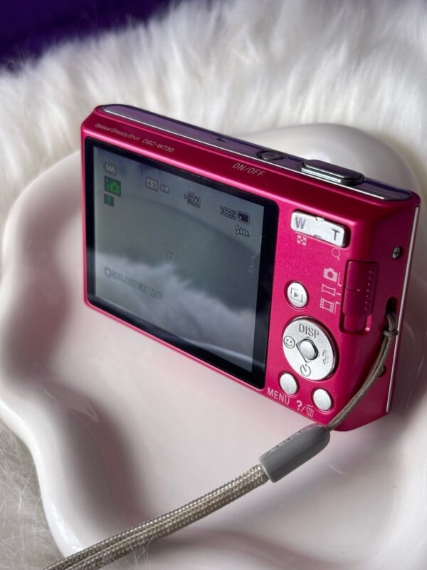 Pink Sony Cyber-shot DSC-W730 - Image 2