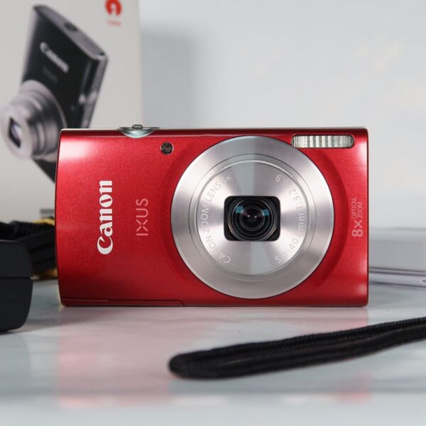 Canon IXUS 185 20.0MP 8x Digital Compact Camera Red Original Packaging - Image 5