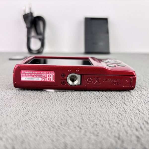 Canon IXUS 185 20MP 8x Optical Zoom Digital Compact Camera Kit - Red Y2K Digicam - Image 12