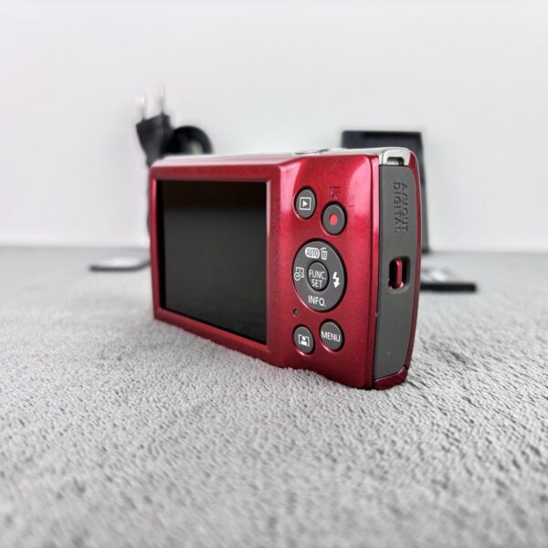 Canon IXUS 185 20MP 8x Optical Zoom Digital Compact Camera Kit - Red Y2K Digicam - Image 6