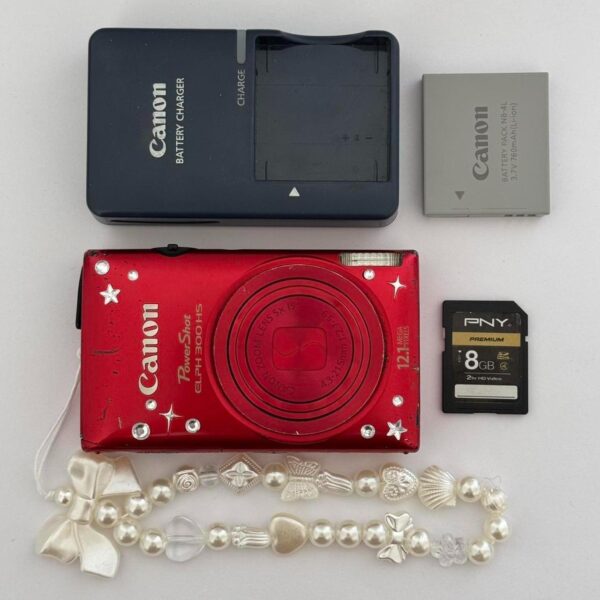 Canon Powershot ELPH 300 HS Digital Camera - Image 6