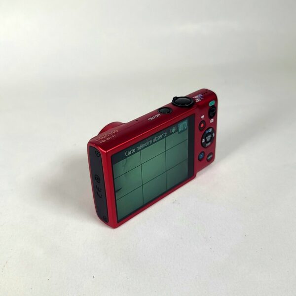Canon IXUS 140 / ELPH 130 IS 8x 16.0MP Digital Camera Red Full Original Pack - Image 14