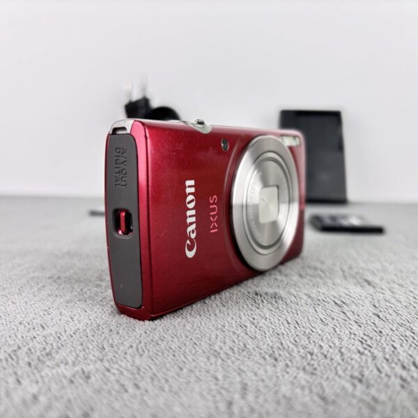 Canon IXUS 185 20MP 8x Optical Zoom Digital Compact Camera Kit - Red Y2K Digicam - Image 4