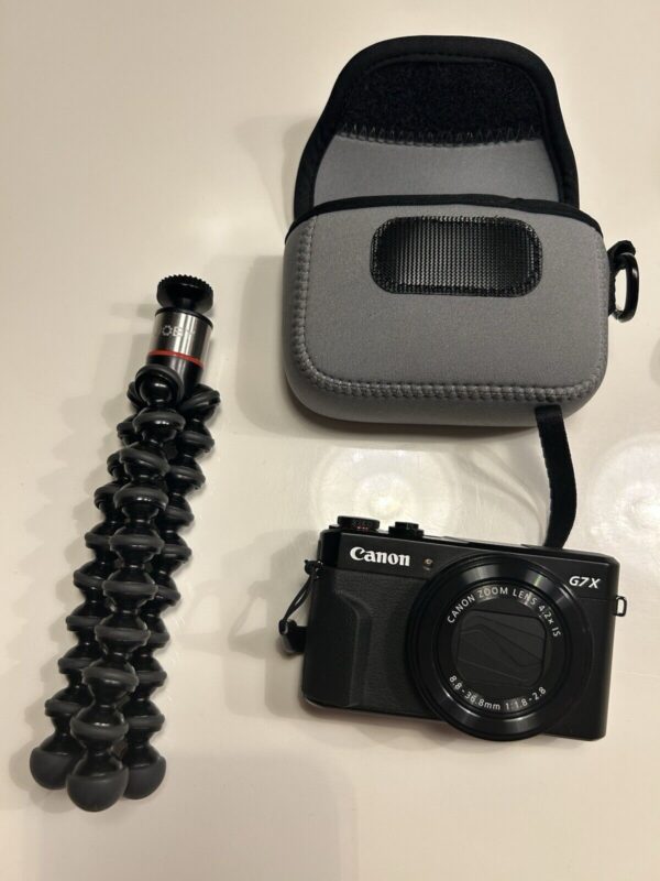 Canon PowerShot G7 X Mark II - 20.1MP Digital Camera (Vlogging Kit) - Image 6