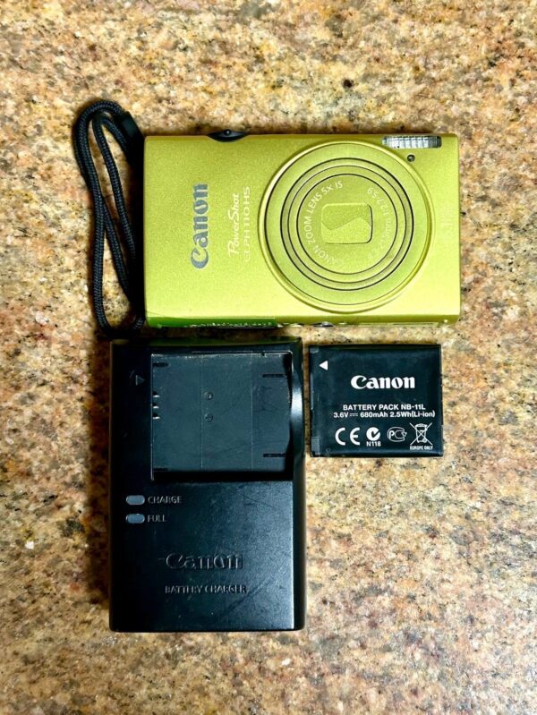 Canon PowerShot ELPH 110 HS IXUS 125 16.1MP Digital Camera - Image 2