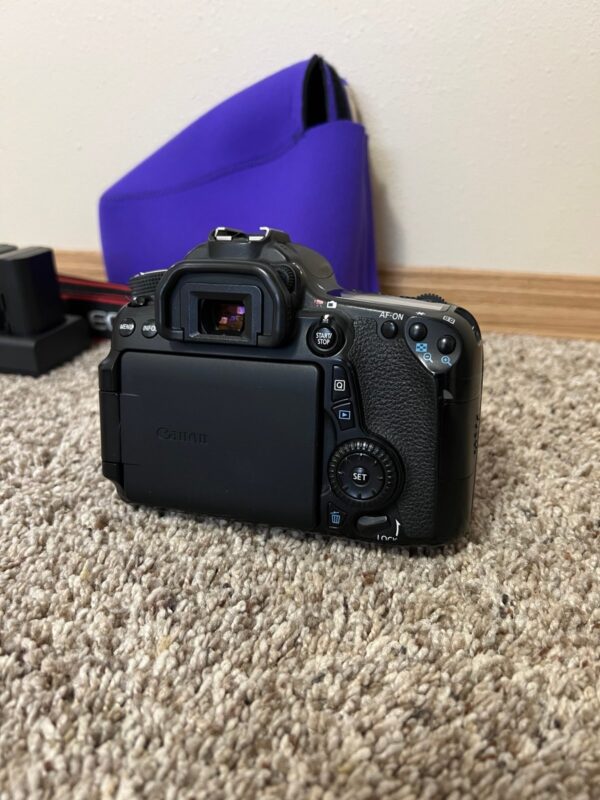 Canon EOS 70D 20.2MP Digital SLR Camera (Body Only) - Image 3