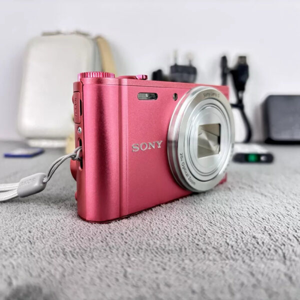 Sony Cybershot DSC-WX350 PINK 18.2MP 20x Zoom Digital Compact Camera Kit- - Image 4