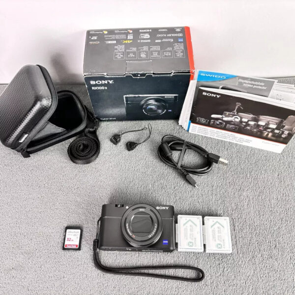 Sony Cybershot DSC-RX100 V Mark 5 Digital Compact Camera RX100M5 M5 Boxed Kit- - Image 2