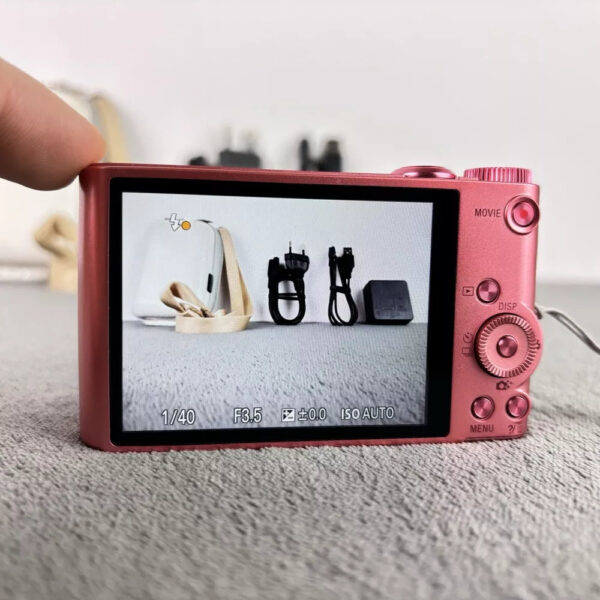 Sony Cybershot DSC-WX350 PINK 18.2MP 20x Zoom Digital Compact Camera Kit- - Image 16