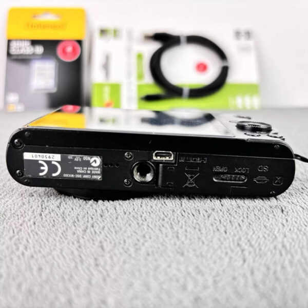 Sony Cyber-shot DSC-WX300 18.2 MP 20x Zoom Digital Compact Camera Black Set- - Image 12