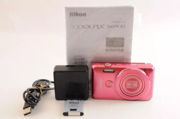 Nikon COOLPIX S6900 Pink 16.2 MP Digital Camera jp - Image 2