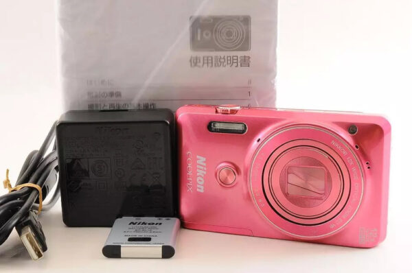 Nikon COOLPIX S6900 Pink 16.2 MP Digital Camera jp