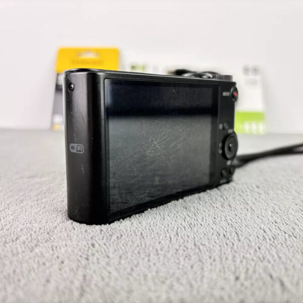 Sony Cyber-shot DSC-WX300 18.2 MP 20x Zoom Digital Compact Camera Black Set- - Image 8