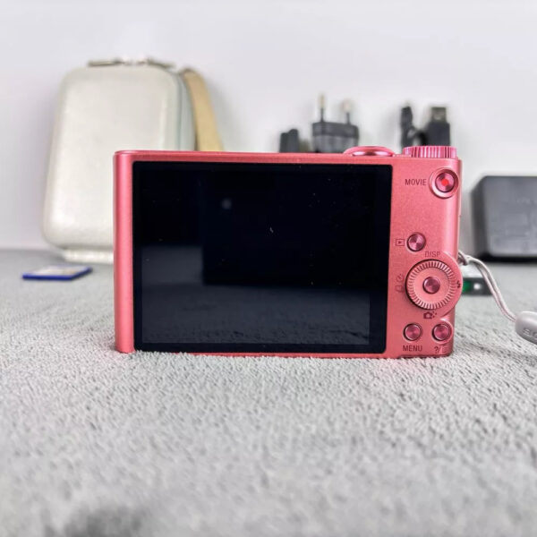 Sony Cybershot DSC-WX350 PINK 18.2MP 20x Zoom Digital Compact Camera Kit- - Image 7