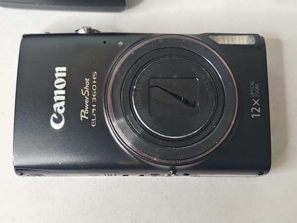 Canon PowerShot ELPH 360 HS 20.2 MP Digital Camera - Black - Image 4