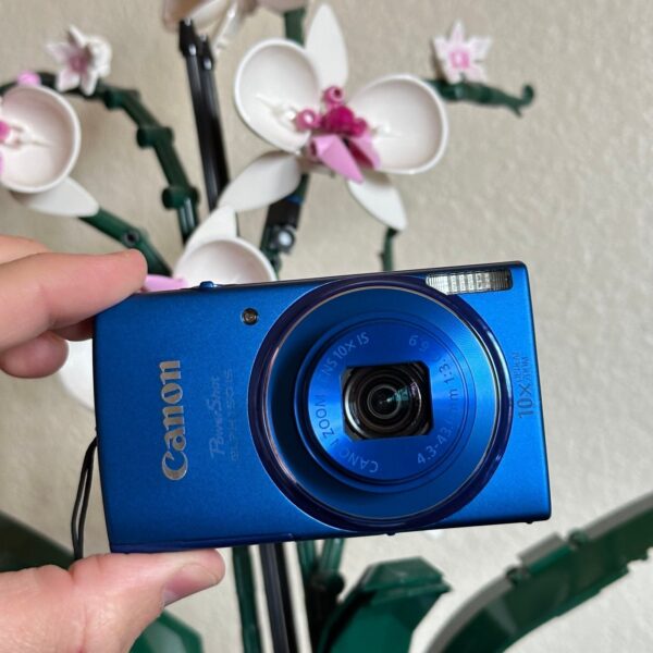 Canon ELPH 150 IS Powershot Digital Camera Blue 20MP Compact Point and Shoot - Image 9