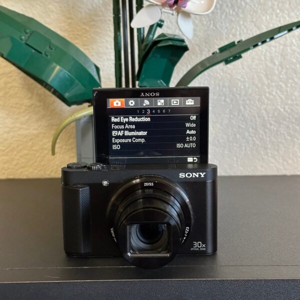 Sony Cyber-shot DSC-HX80 Digital Camera Black 18.2MP Vlogging Compact Camera - Image 12