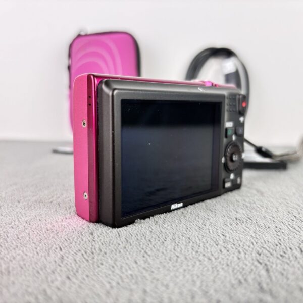 Nikon COOLPIX S6200 Pink 16.0 MP 10x Optical Zoom Digital Compact Camera Kit - Image 8
