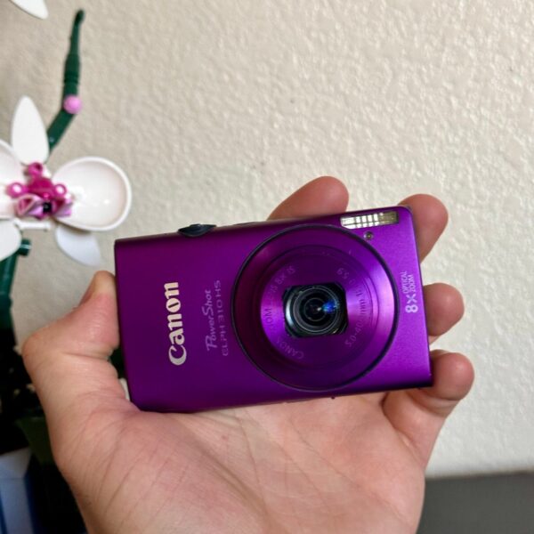 Canon PowerShot ELPH 310 HS Digital Camera Purple 12.1MP CMOS Compact Zoom Lens - Image 12