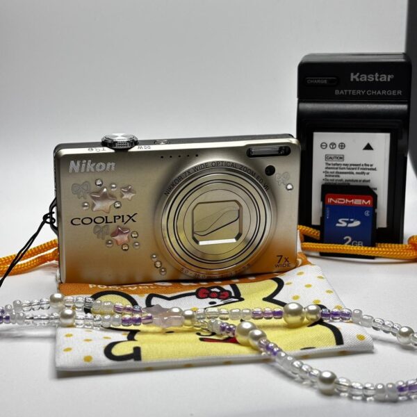 Nikon Coolpix S6000 (Gold) - Image 7