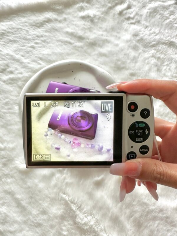 Canon Pink PowerShotA2600 digital camera - Image 4