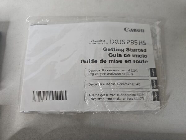 Canon PowerShot ELPH 360 HS 20.2 MP Digital Camera W/ SD Cards - Purple - Image 23