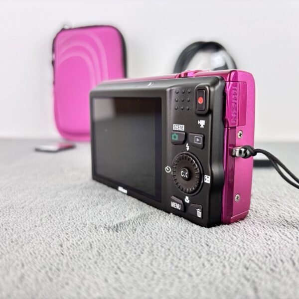 Nikon COOLPIX S6200 Pink 16.0 MP 10x Optical Zoom Digital Compact Camera Kit - Image 6