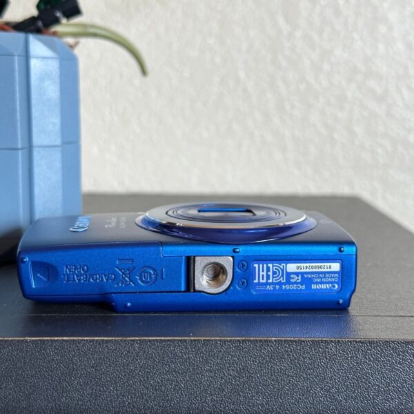 Canon ELPH 150 IS Powershot Digital Camera Blue 20MP Compact Point and Shoot - Image 7