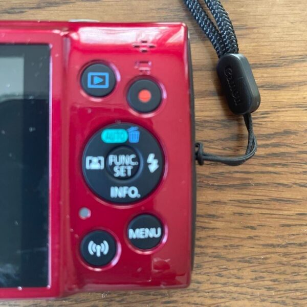 Canon IXY 190 PowerShot ELPH 190 IS Digital Camera Red - Image 3